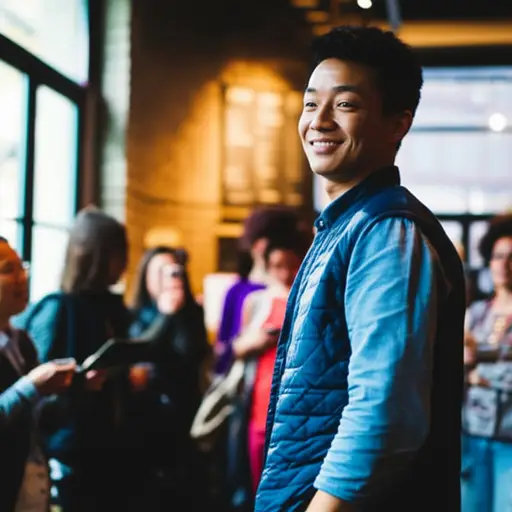 他具有某种魅力。