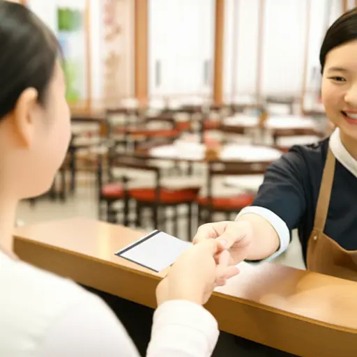 我付了账然后离开了餐厅。