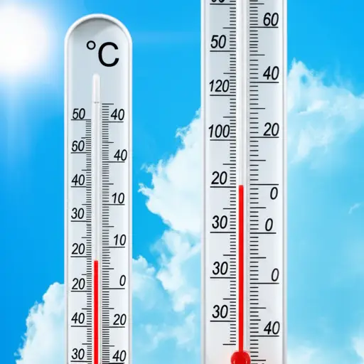 今天和昨天的温度差别很大。