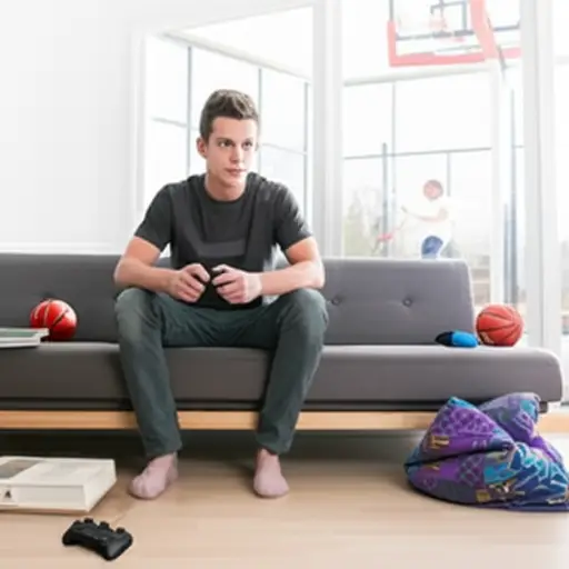 我从未对体育运动真正产生过兴趣。