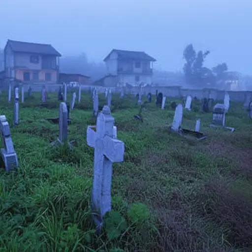 据说镇子边缘的那片古老墓地闹鬼。