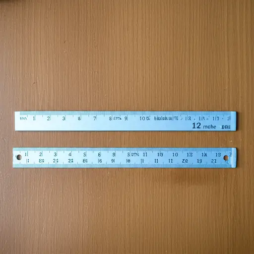 十二英寸等于一英尺。