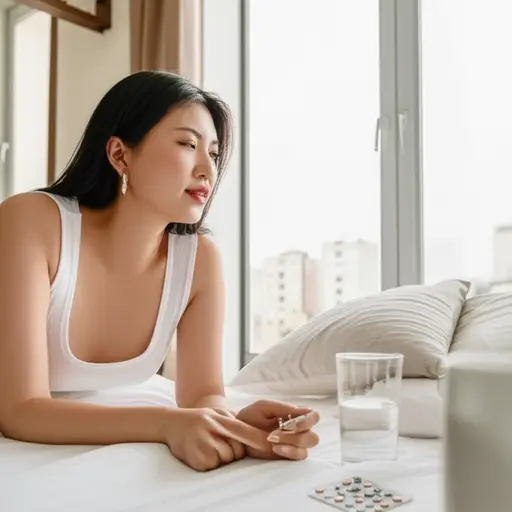 她昨天因病缺勤了。