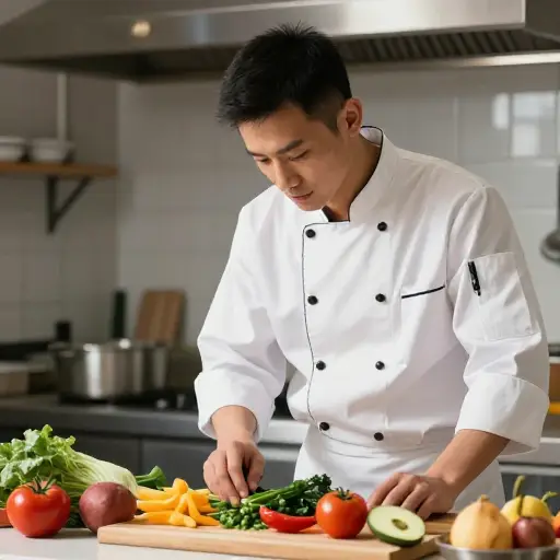 真正的厨师永远不会对简单新鲜的食材不屑一顾。