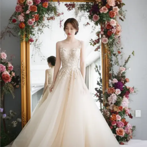 这条裙子不错，但不适合婚礼。