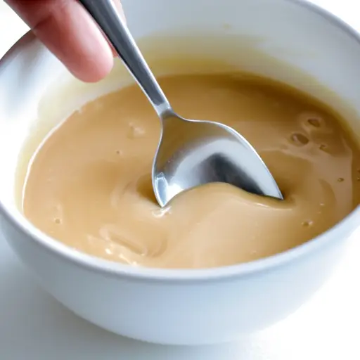 彻底搅拌混合物。