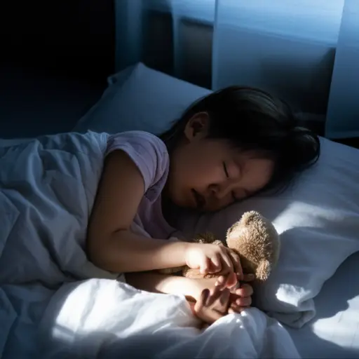 对于一个孩子来说，害怕黑暗是正常的。