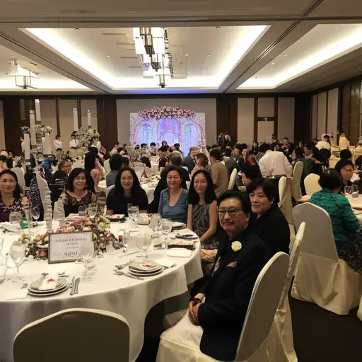 他们邀请了八十位客人参加婚礼。