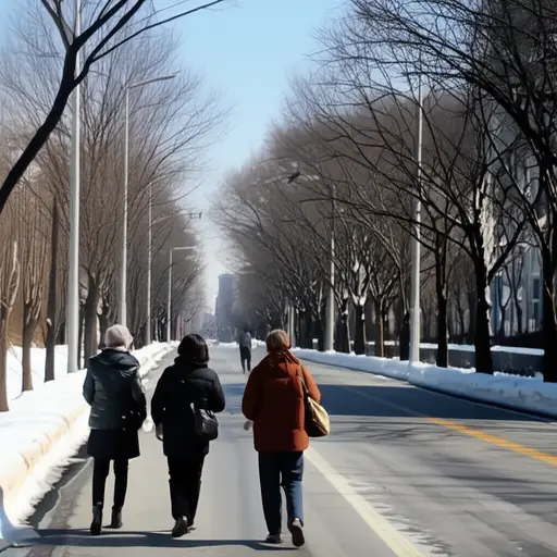 在这个地区下雪是很罕见的。