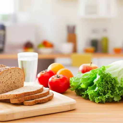 健康的饮食可以降低心脏病发作的风险。