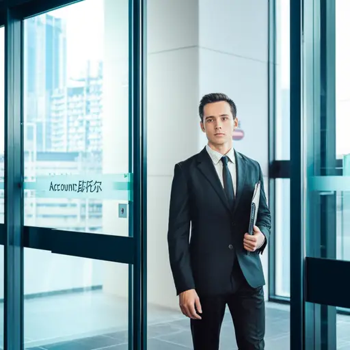 他刚开始在布里斯托尔的一家会计事务所工作。