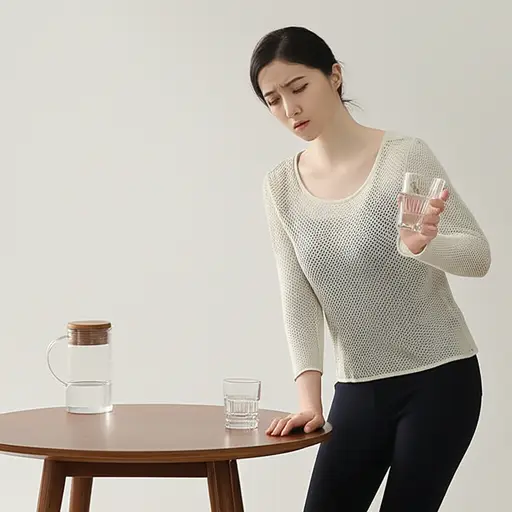 我渴了，想喝点水。