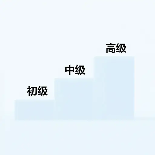 该课程提供初级、中级和高级级别。