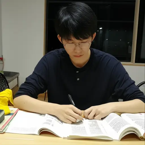 我明天有一场考试。