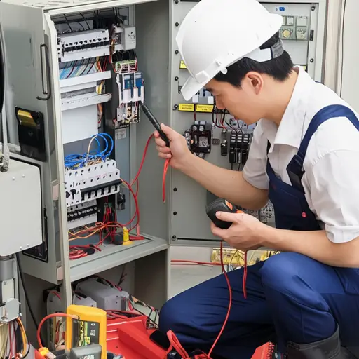 我们对所有电气设备进行安全检查。