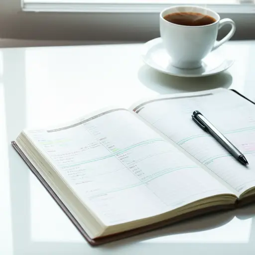 有效的时间管理需要对一天中的任务有清晰的划分。