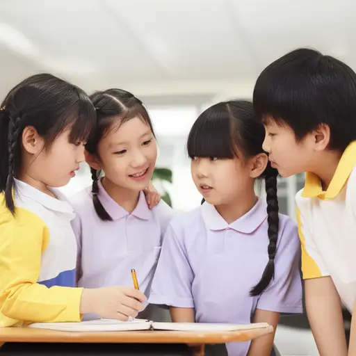 在他的一本书中，他详细描述了孩子们如何对待那些在“新”语言上有困难的其他孩子。