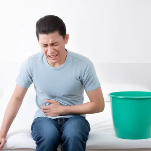 如果你感觉不适，可能会呕吐。