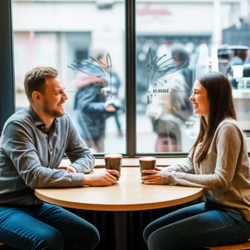 我们坐在咖啡馆，谈论我们的小学。