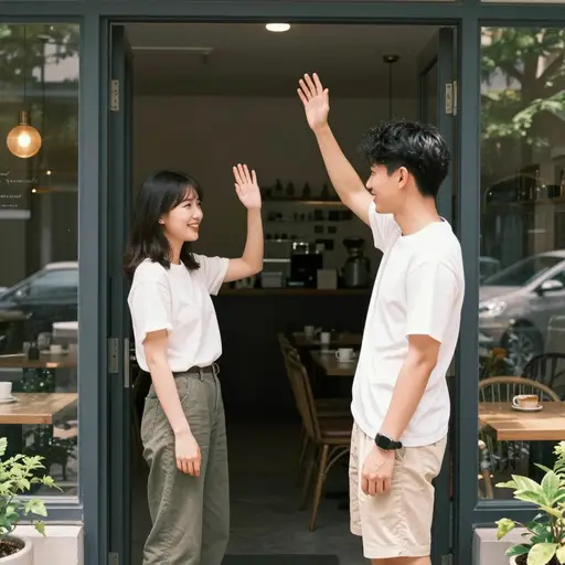 我周四见你。