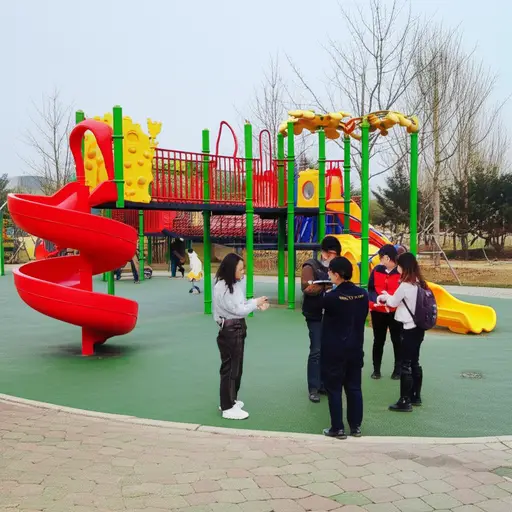 我们计划对游乐场设备进行几项改进。