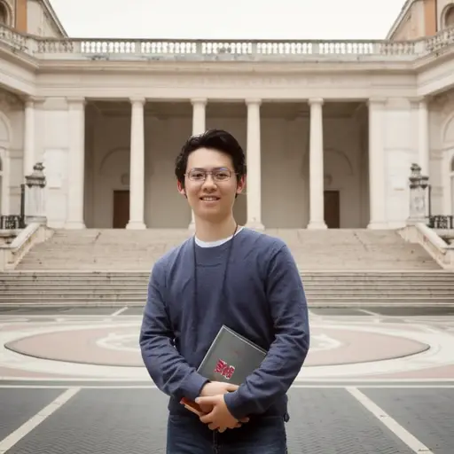 我的表亲在罗马的一所大学学习法律。