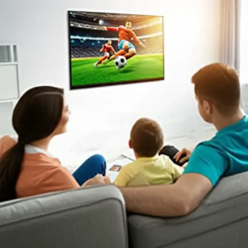 我们每周六下午都看足球比赛。