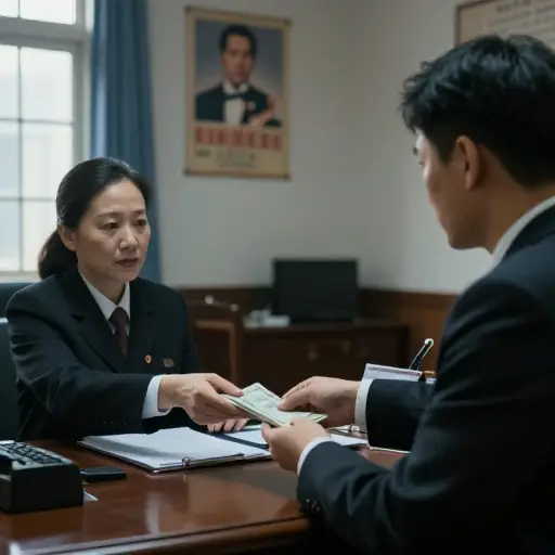 他们把贿赂视为理所当然的事情——就像在之前的政治体系中一样。