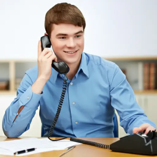 他拿起电话，拨打了那个号码。