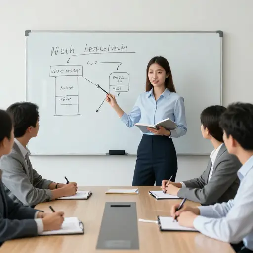 这个项目在她专业的指导下取得了成功。