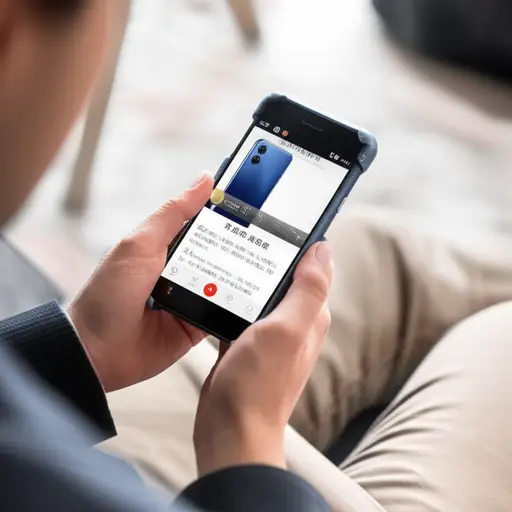 我看了一个关于这款新智能手机的短视频片段。