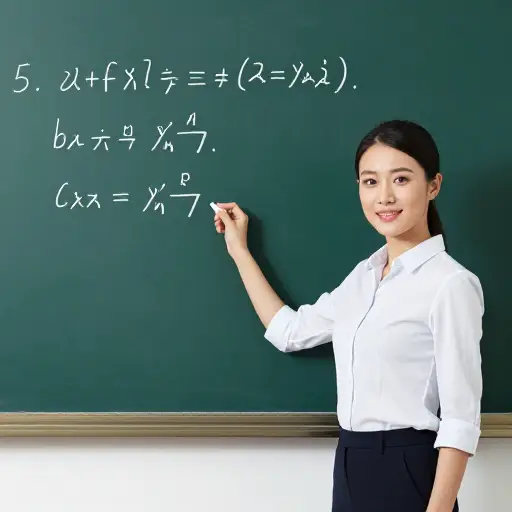 她具备教授高等数学的资格。