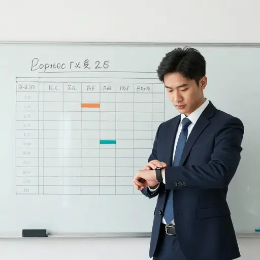 经理的职责是确保项目按时完成。