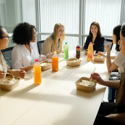 我们休息一下吃午饭吧。