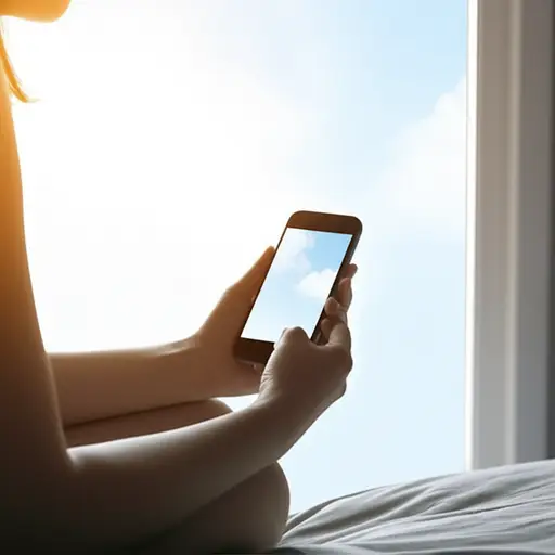 我每天早晨都会检查一下天气预报。