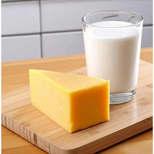 真正的奶酪是由牛奶制成的。