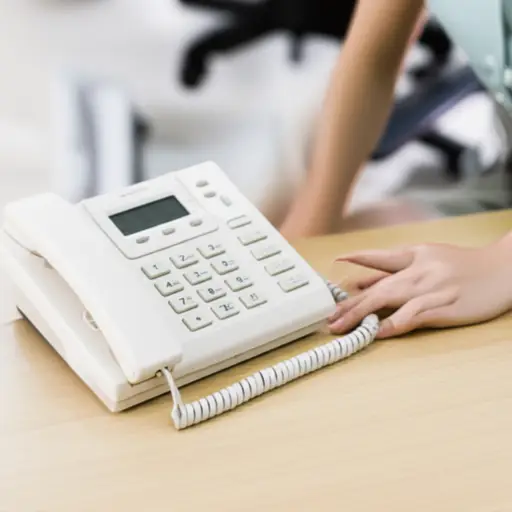 有谁能接下电话吗？