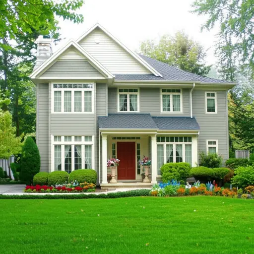 他们的房子装饰得很美。