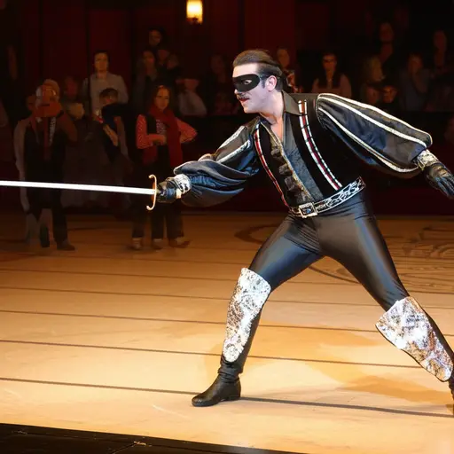 《佐罗》这场演出只有一次20分钟的幕间休息。