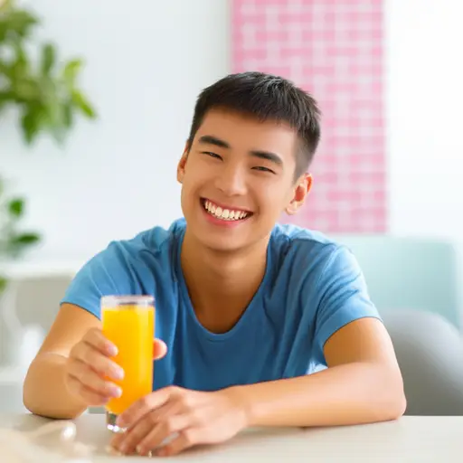 我渴了，能给我一杯果汁吗？