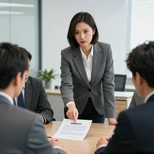她指控她的雇主不公平解雇。
