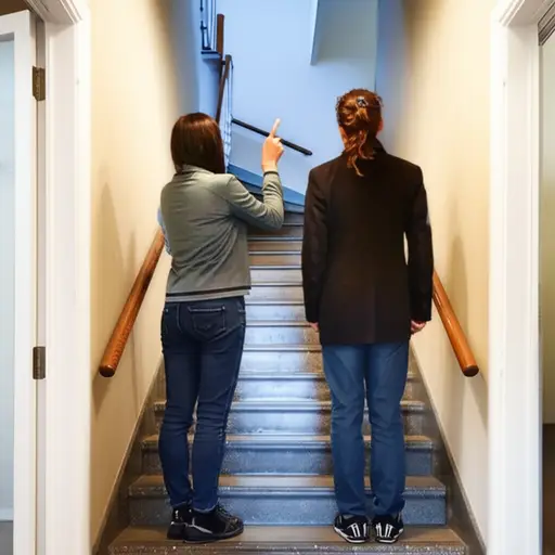 我们上楼去我的房间吧。