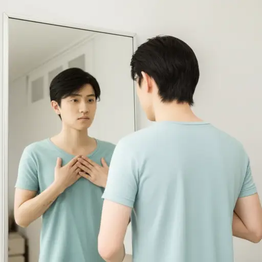 我告诉自己要保持冷静。