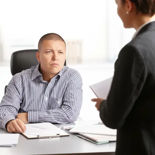 当我告诉他这个错误时，他不太高兴。