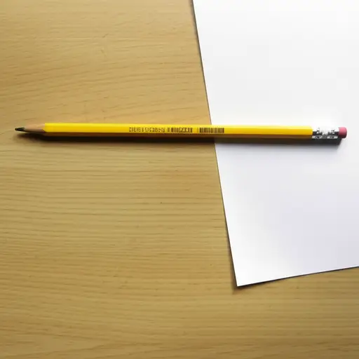 我需要一支新铅笔。