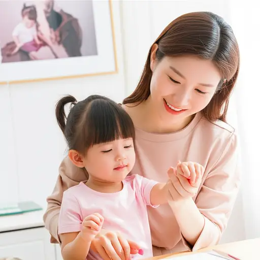 她用她母亲同样的方式教育孩子。