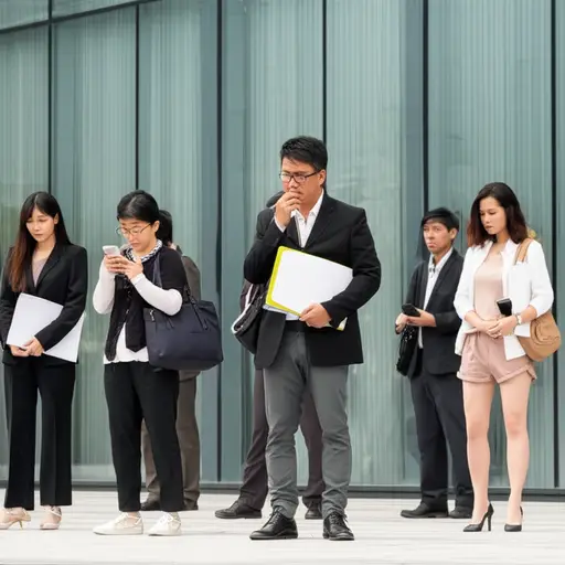 许多人担心他们可能会失业。