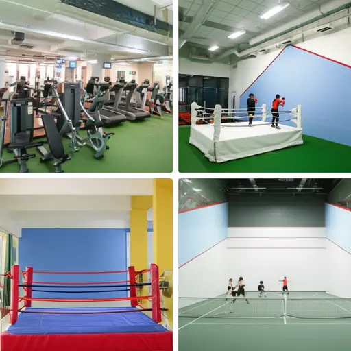 你可以做健身、拳击、壁球和网球。