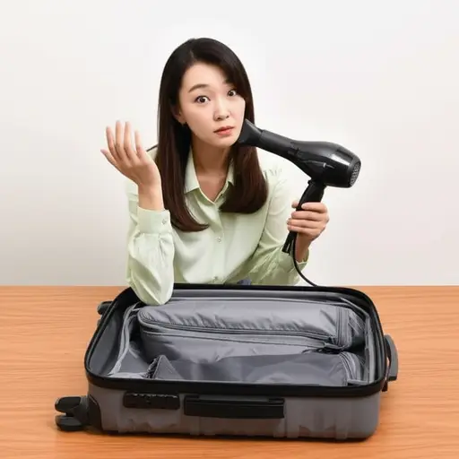 你带吹风机了吗？