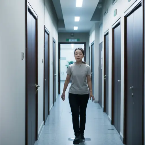 她怀疑有泄露，所以在整栋大楼里发起了一次搜索。